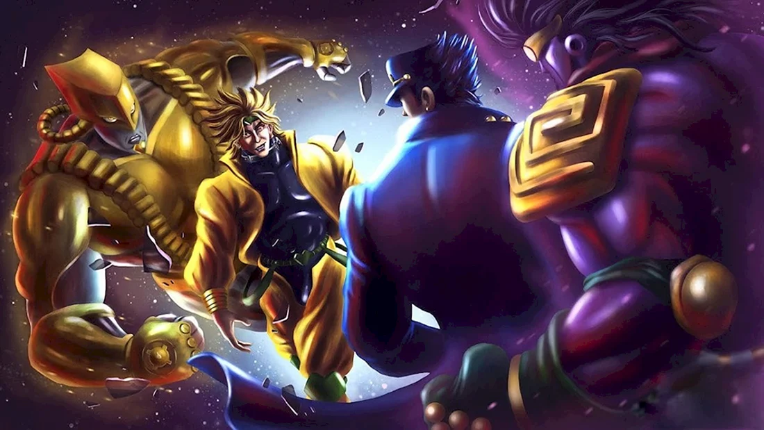 Jotaro vs Dio