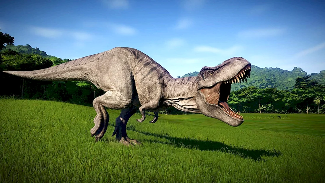 Jurassic World Evolution Тираннозавр