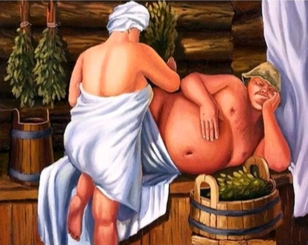 Картины для бани