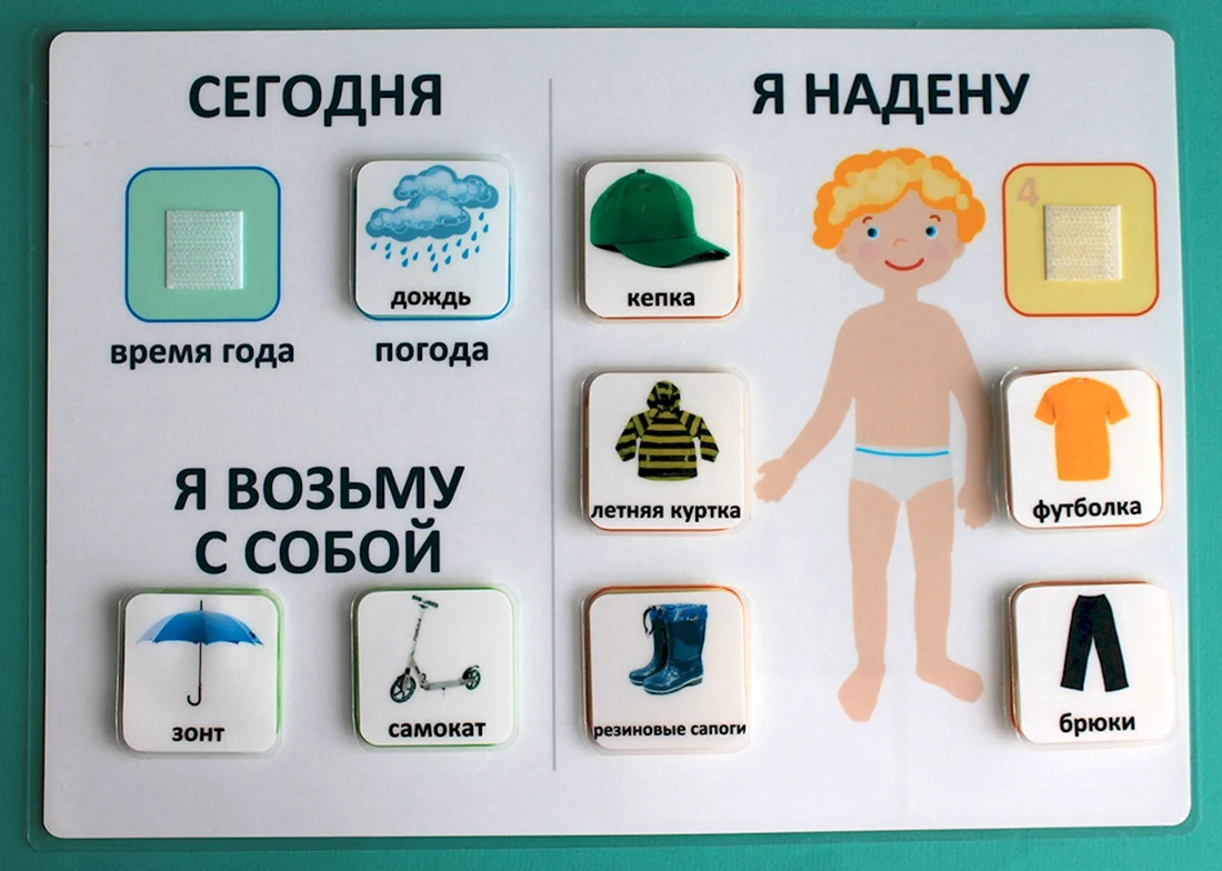 Карточки для аутистов