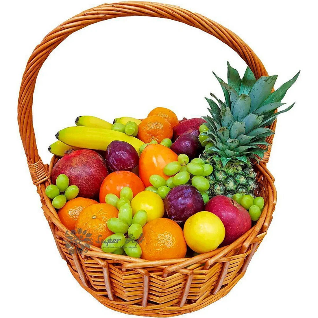 Корзина с фруктами