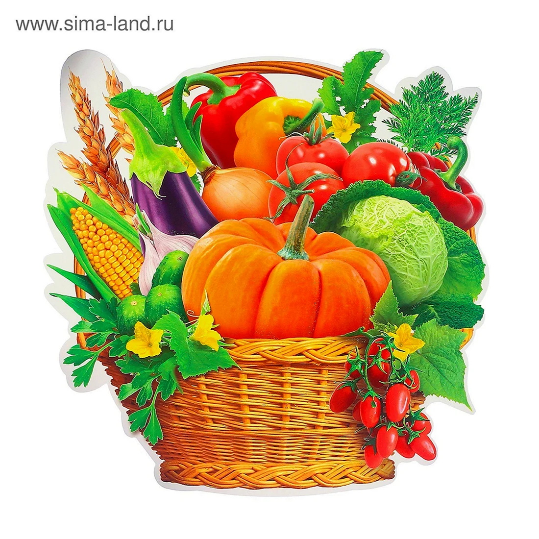 Корзина с овощами