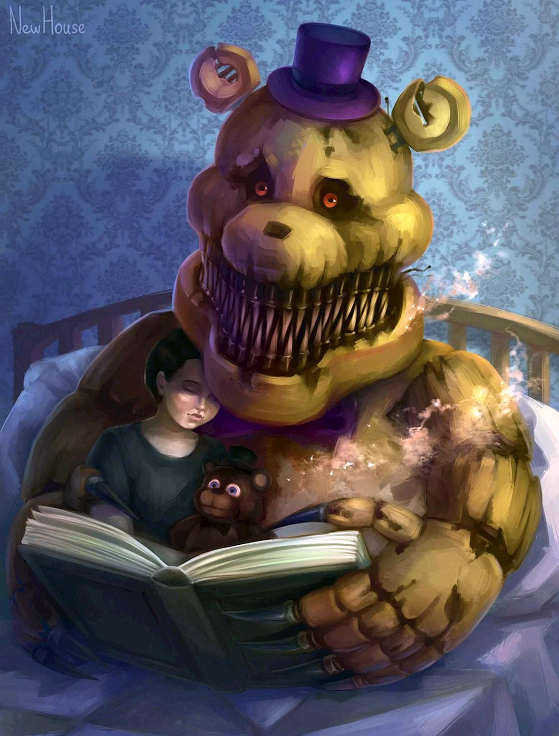 Кошмарный ФРЕДБЕР И Крис Афтон