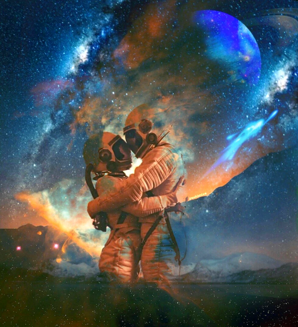 Космонавты любовь