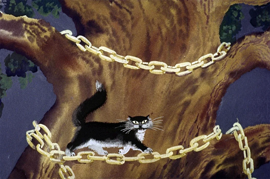 Кот ученый Пушкин