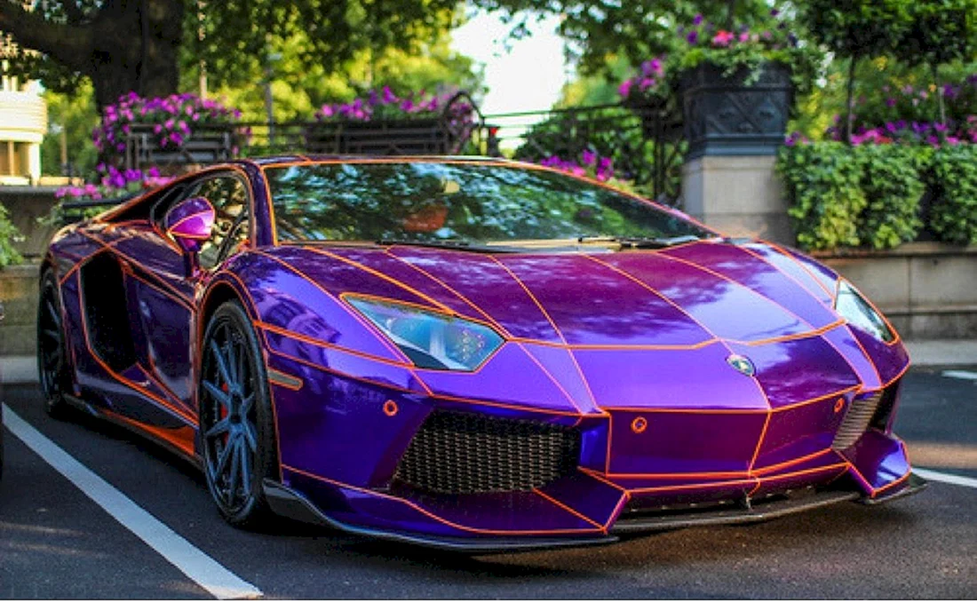 Ламборджини авентадор хамелеон