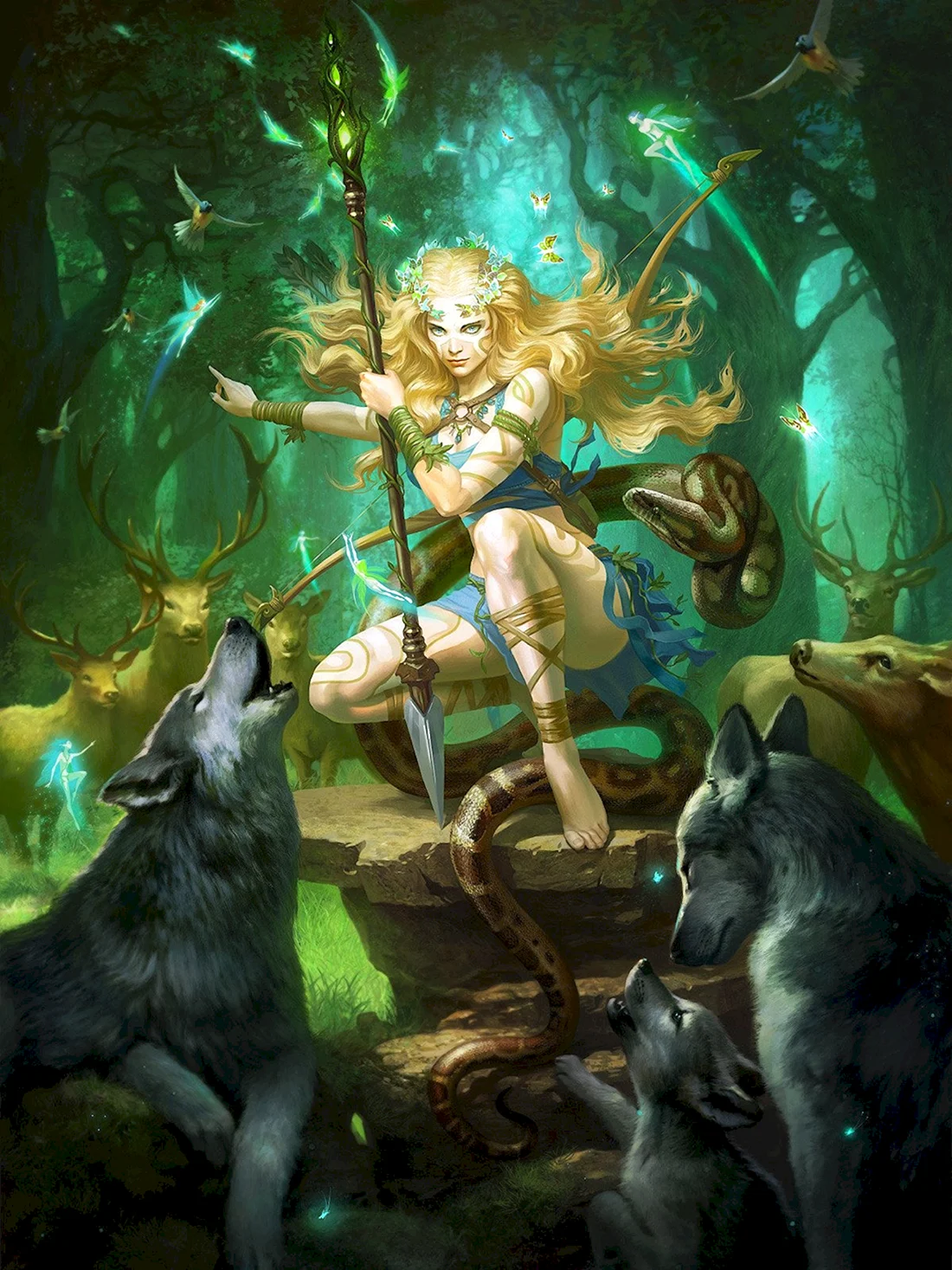 Legend of the cryptids Дриада