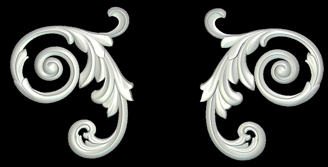 Лепнина Zbrush