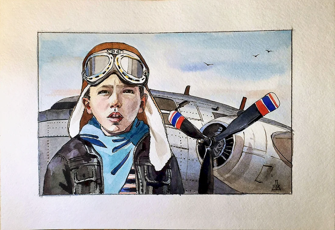 Летчик картина