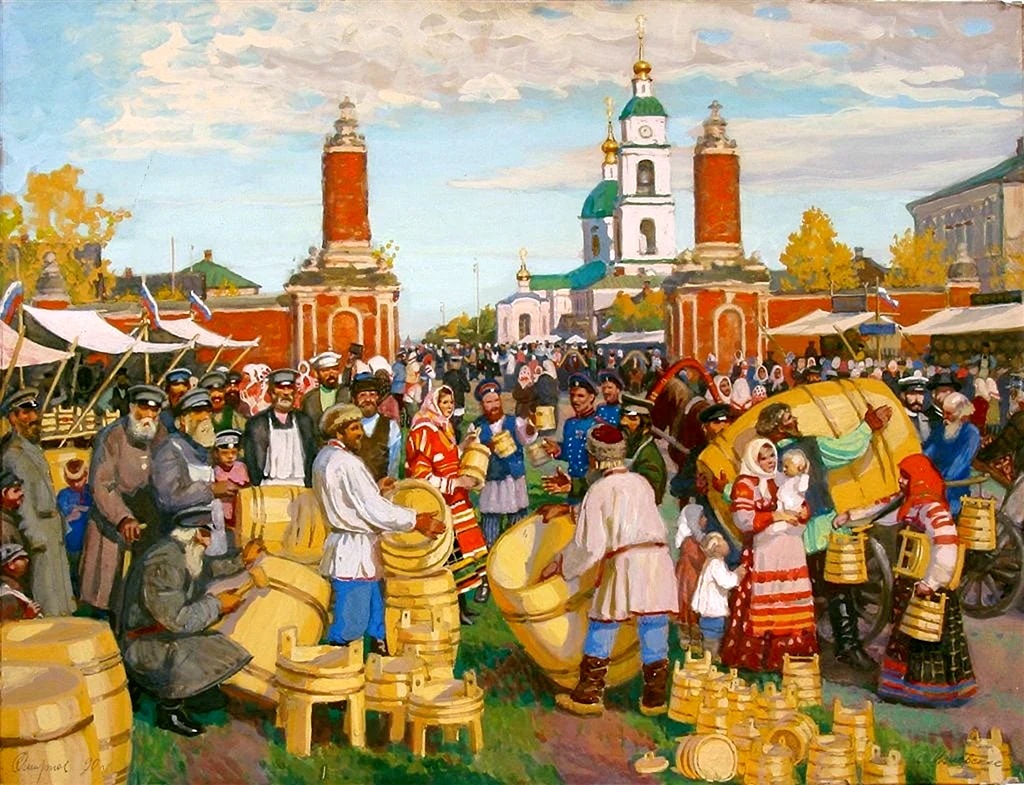 Макарьевская ярмарка ярмарка в России в 16 веке
