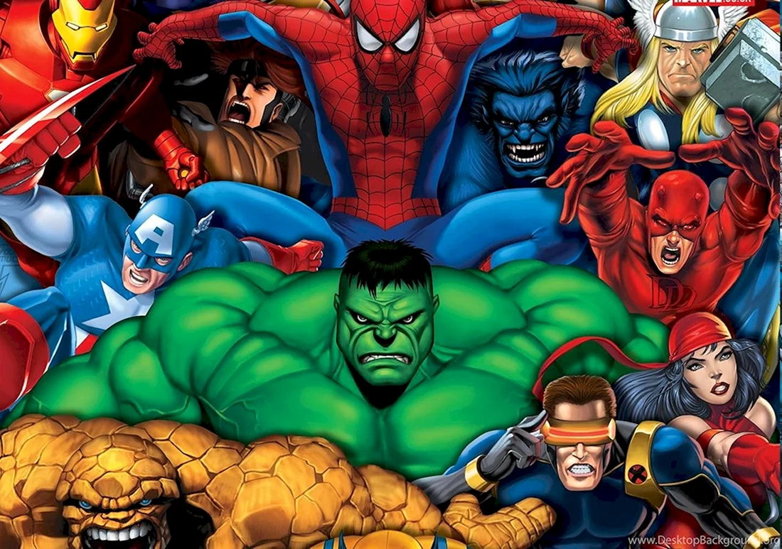 Marvel герои