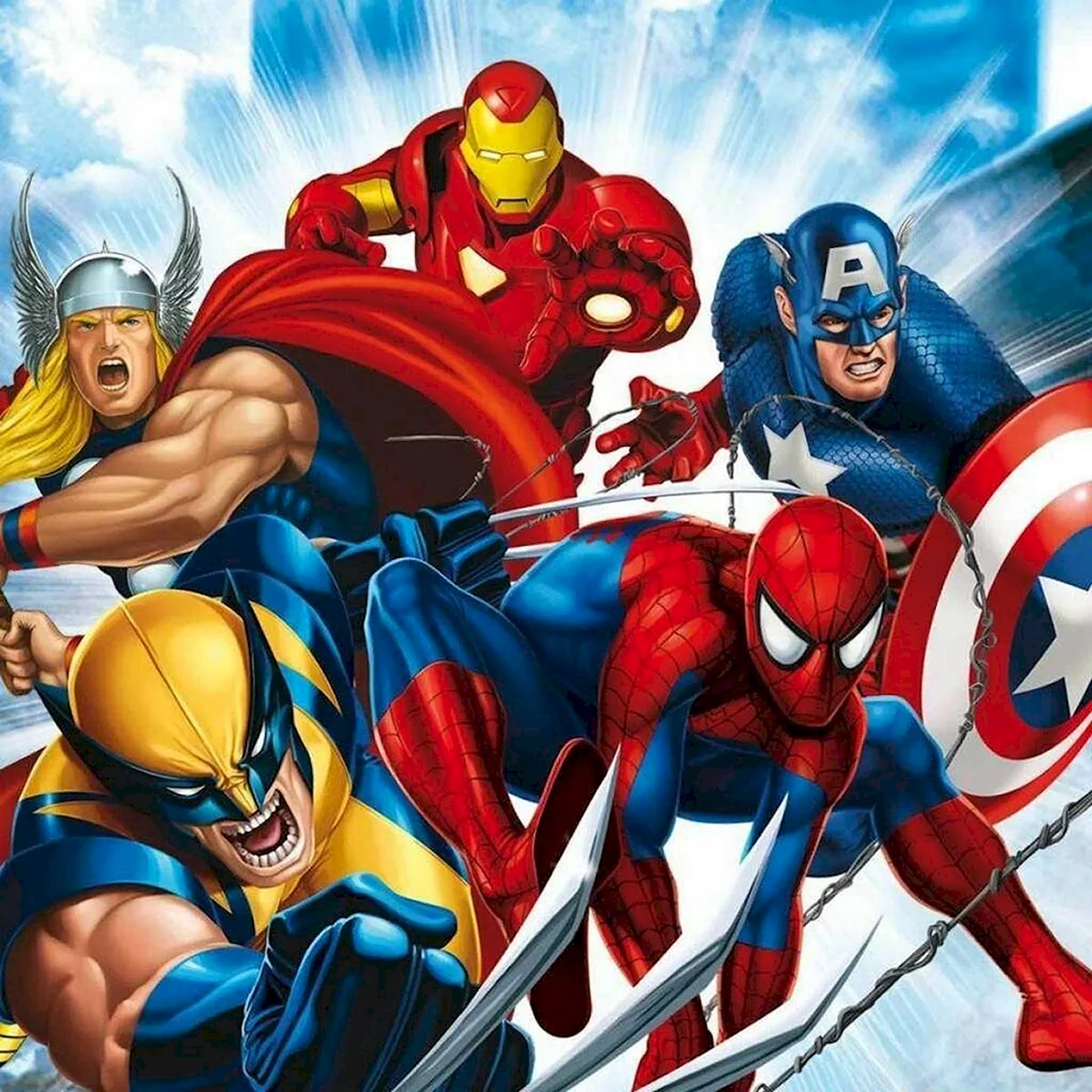 Marvel герои