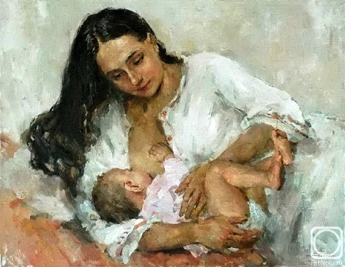 Мать и дитя Жук 1906