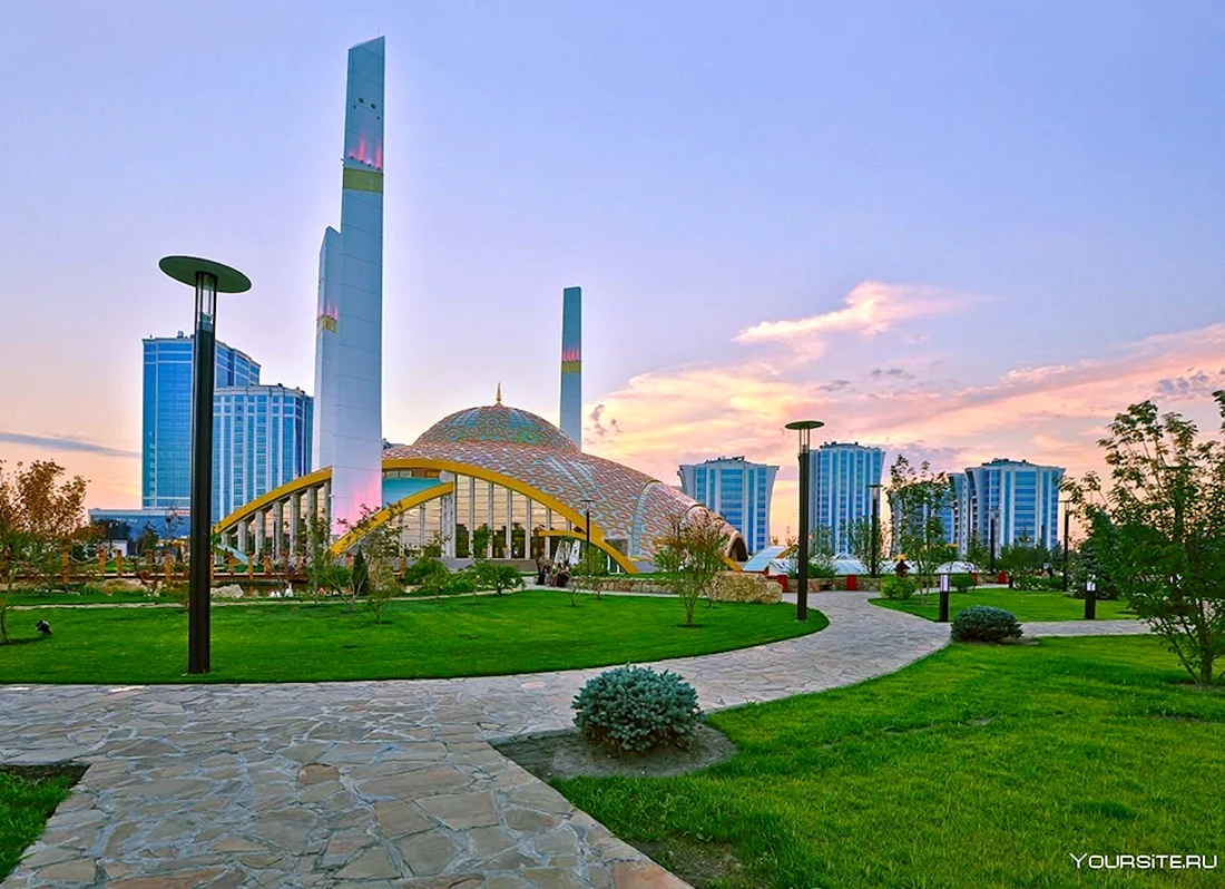 Мечеть сердце матери в Аргуне