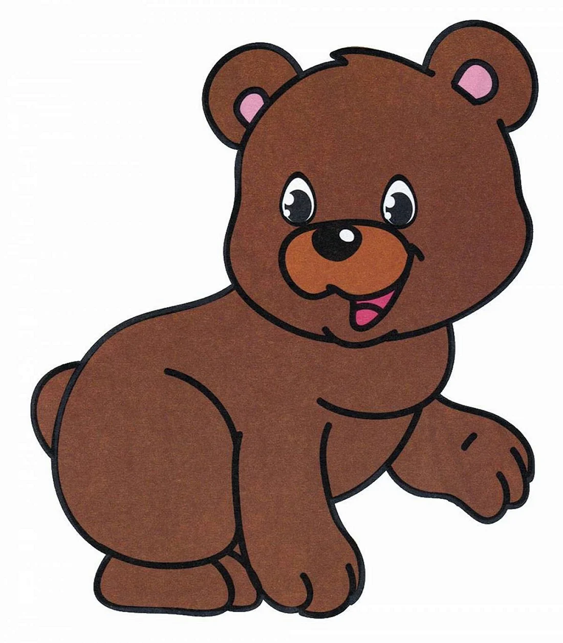 Медвежонок мультяшный