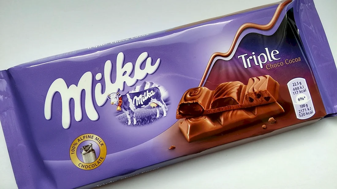 Милка трипл шоколад