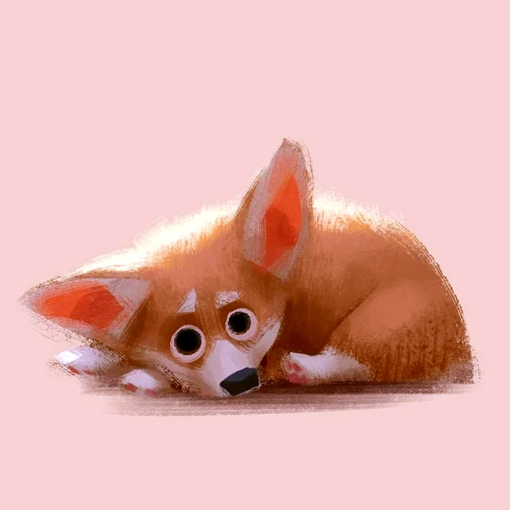 Милые собаки арт