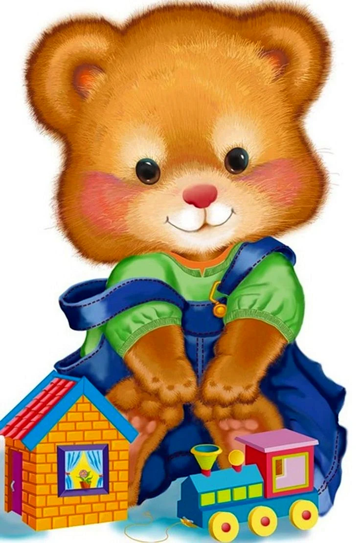 Мишка для детей