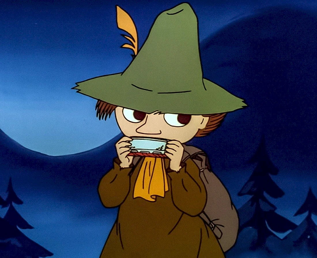 Moomin and Snufkin