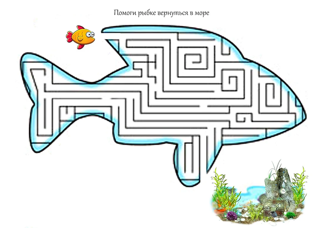 Морской Лабиринт для детей