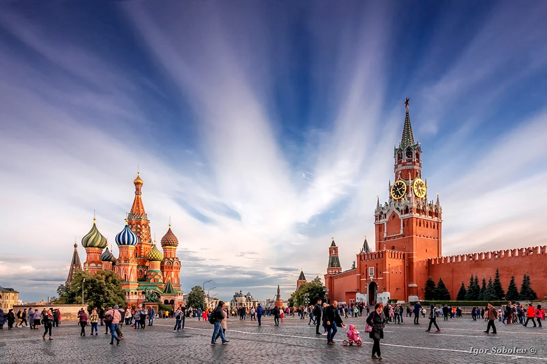 Москва Кремль красная площадь