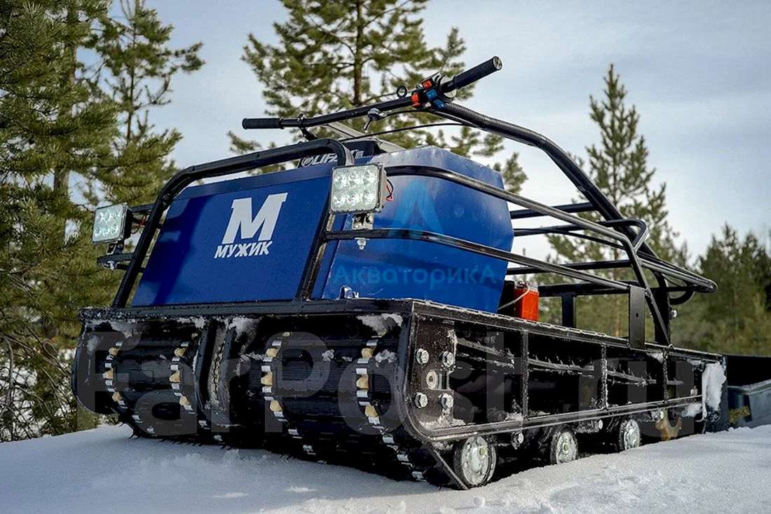 Мотобуксировщик мужик м760 20 л.с