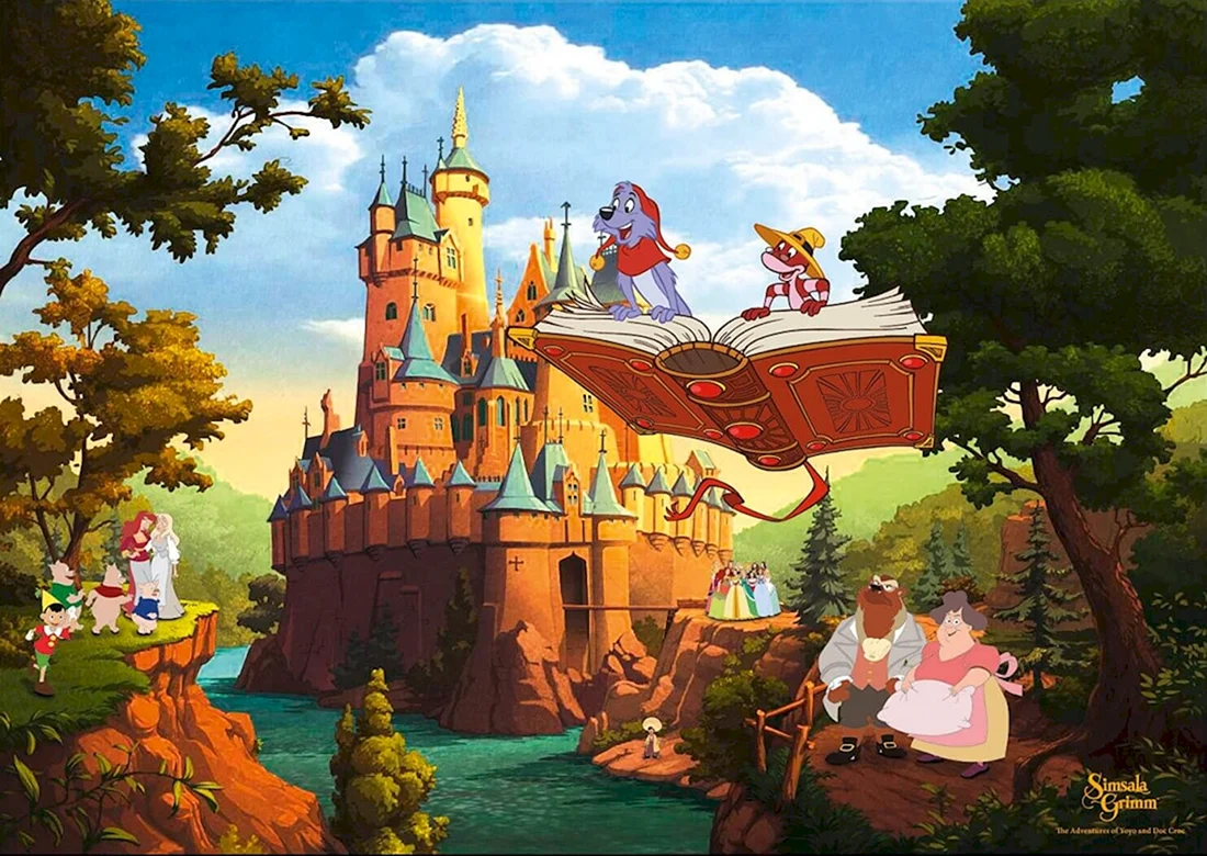 Мультфильм симсала Гримм