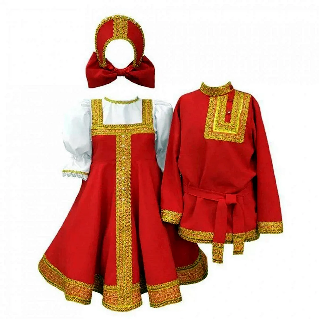 Народные костюмы