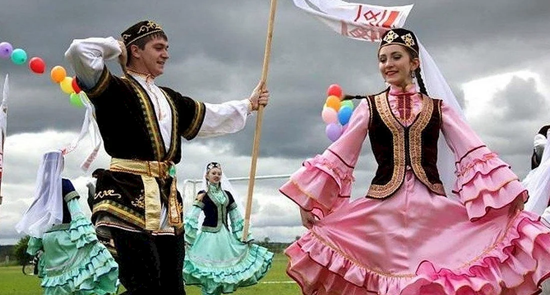 Национальная одежда Татарстана Сабантуй