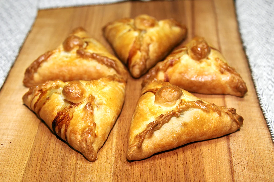 Национальная Татарская кухня эчпочмак