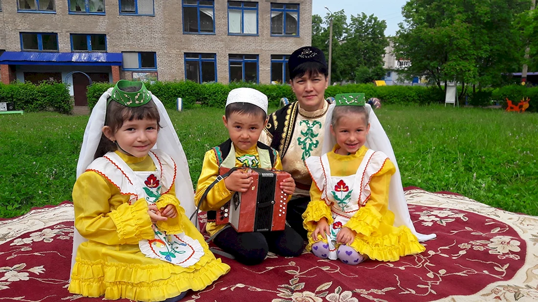 Национальный костюм татары Татарстан