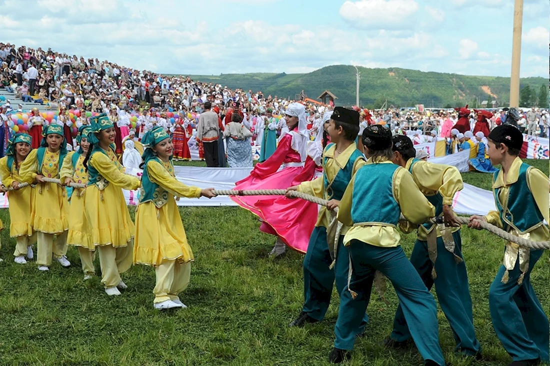 Национальный праздник башкир Сабантуй