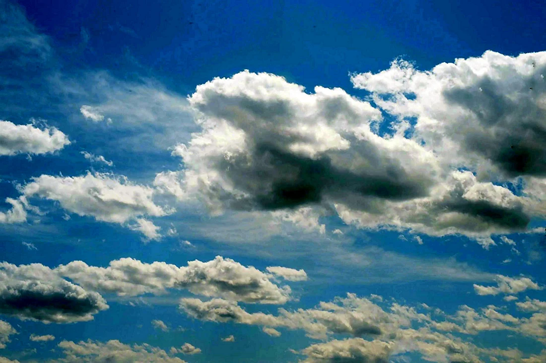 Небо с облаками