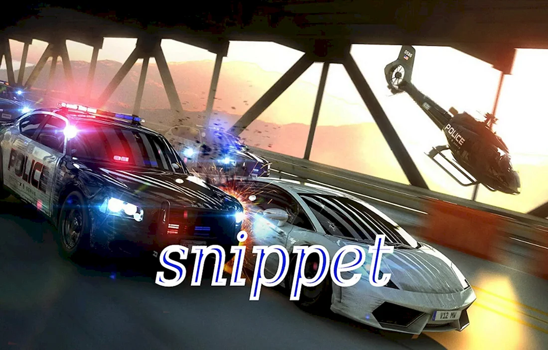 Need for Speed most wanted 2012 погоня