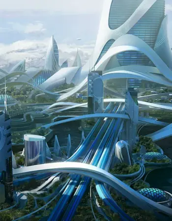 Нео футуризм в архитектуре город будущего