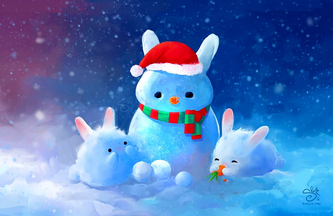 Новогодний заяц