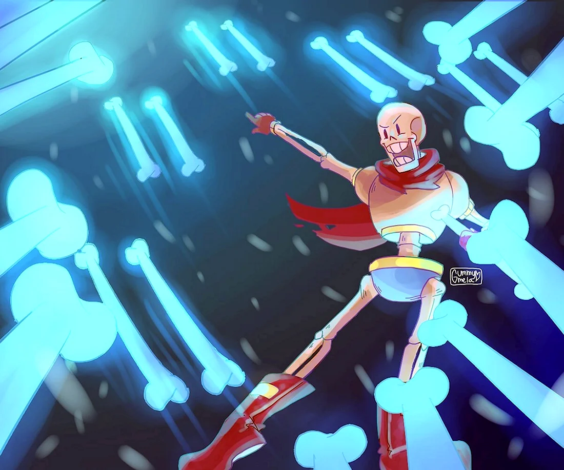 Papyrus битва Undertale