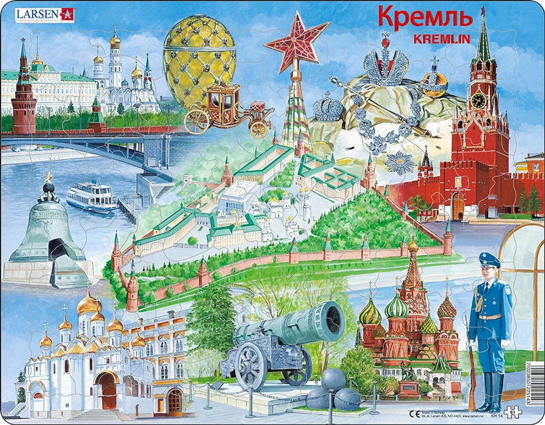 Пазл Larsen «Кремль» 61 Эл.