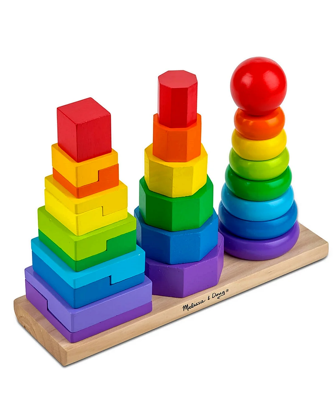 Пирамидка Melissa & Doug Геометрическая