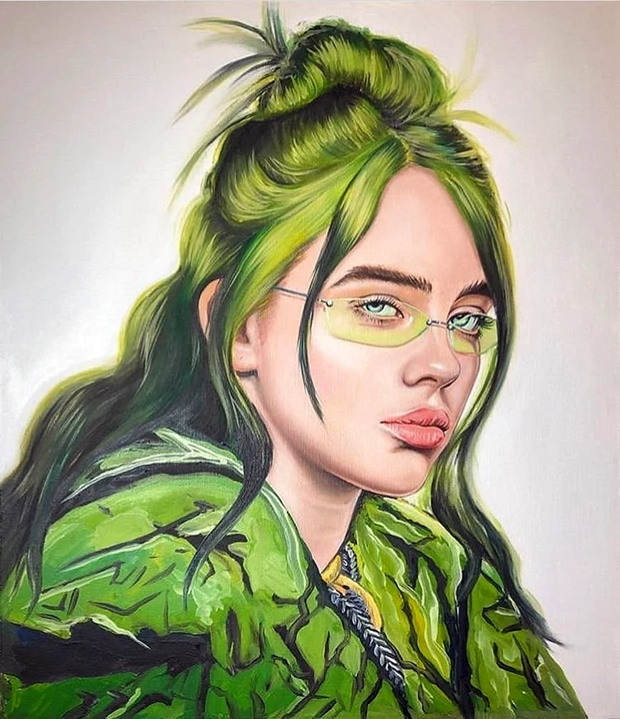 Портрет Билли Айлиш