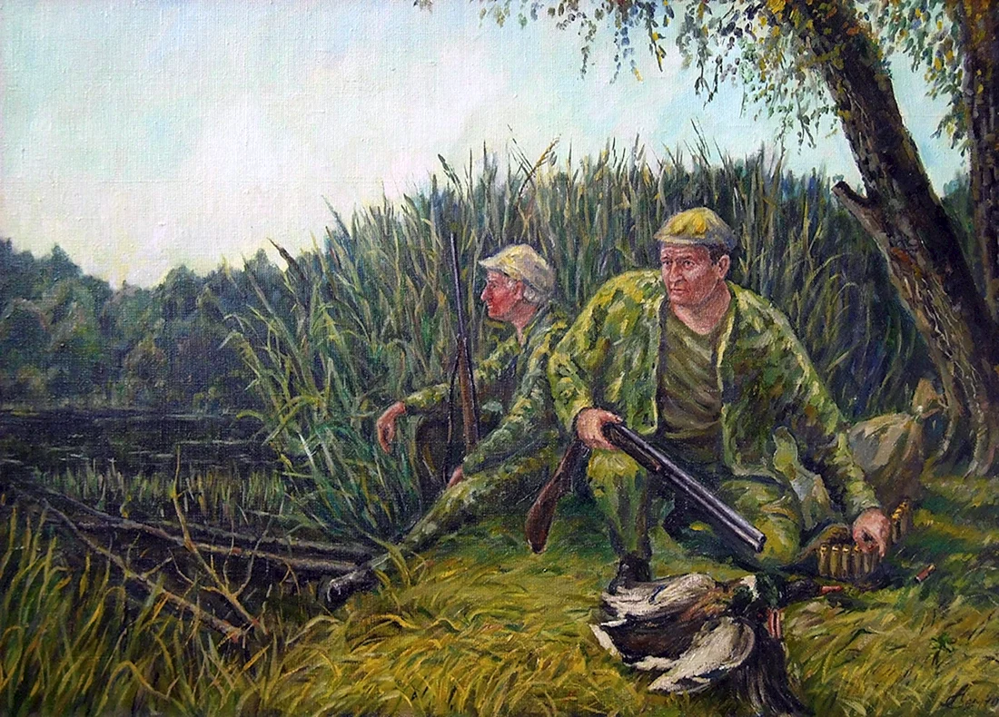 Портрет охотника