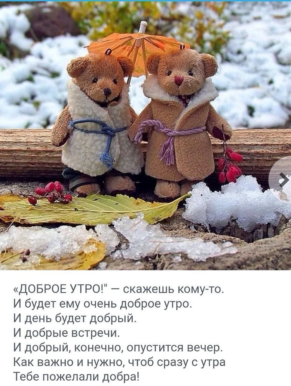 Позитивные высказывания зимние