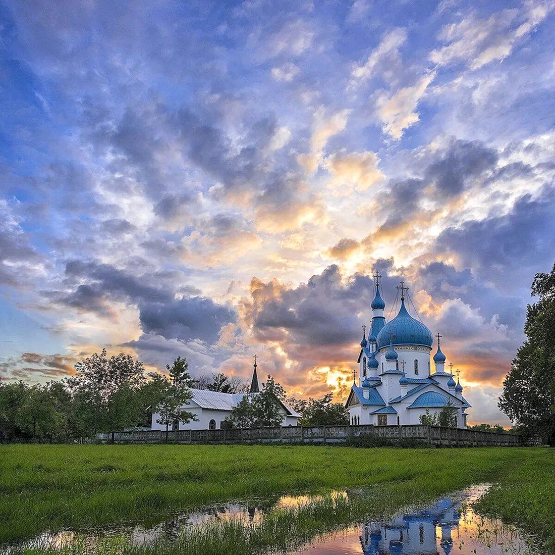 Православная Русь Россия храм горы