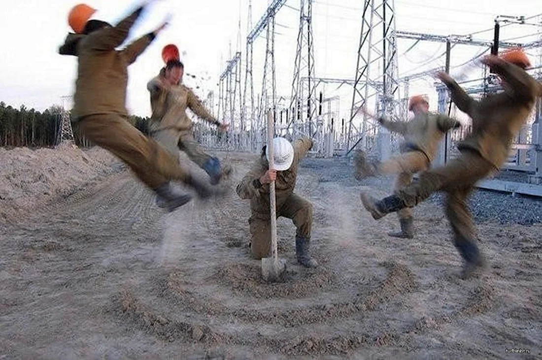 Приколы на стройке