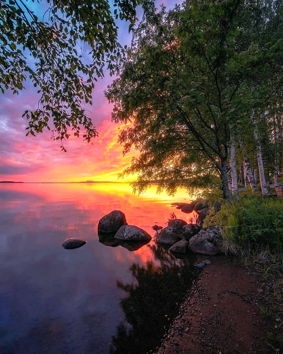 Природа вечер