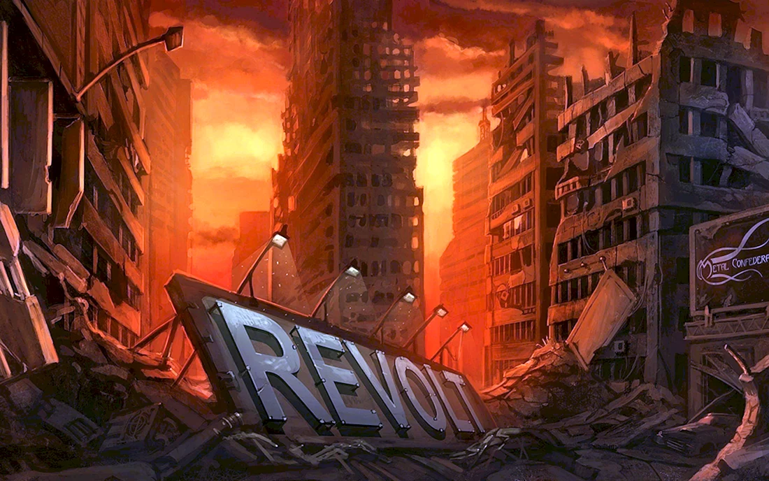 Разрушенный город