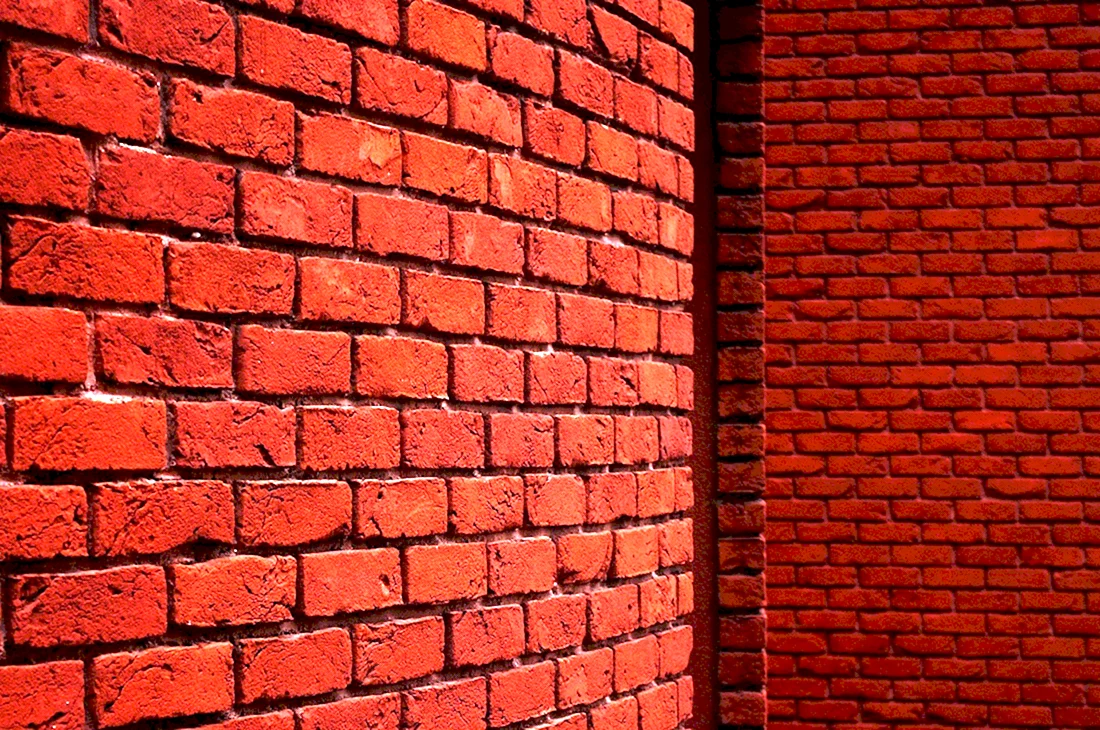 Red Brick красный кирпич сайдинг
