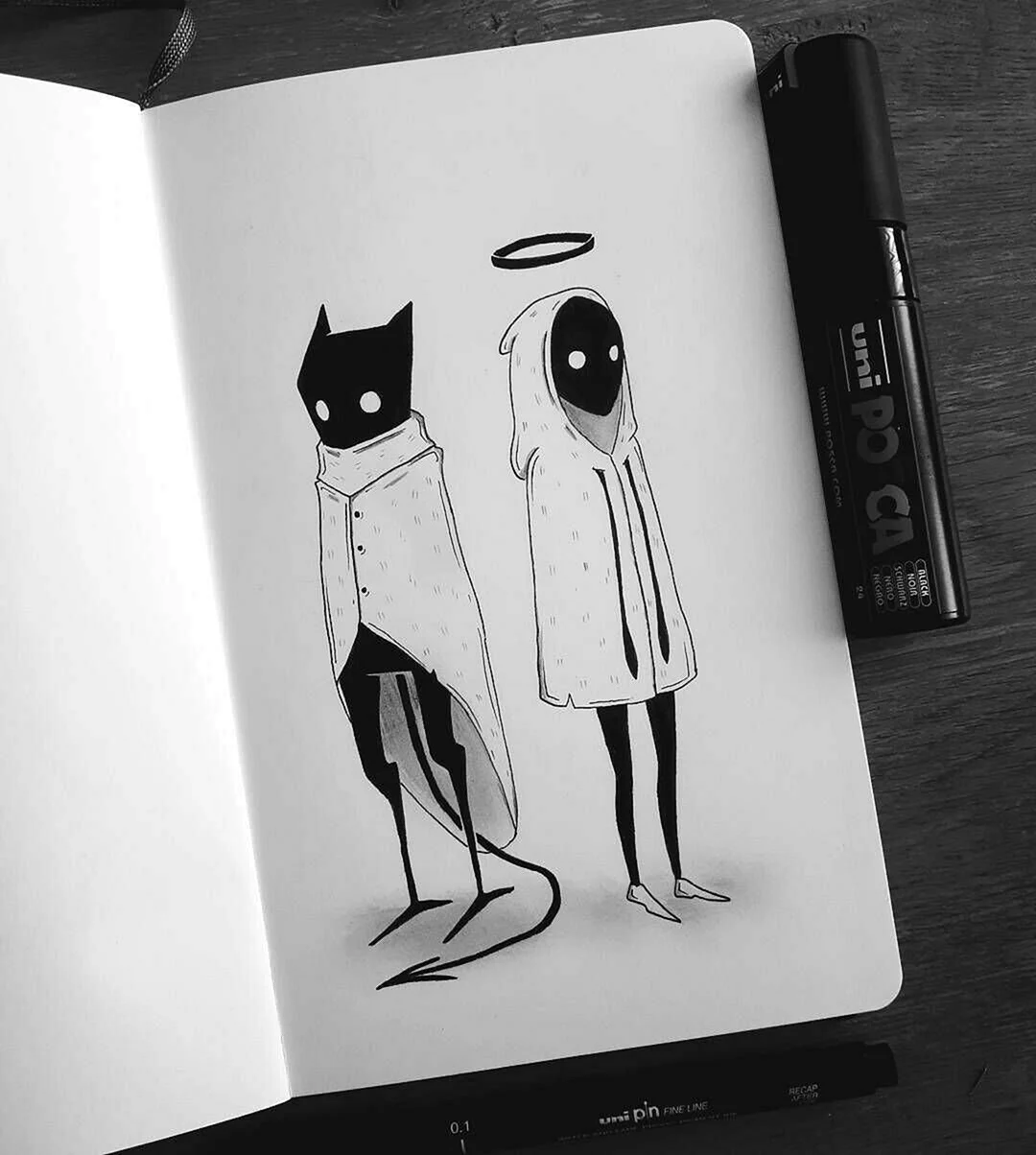 Рисунки для скетчбука