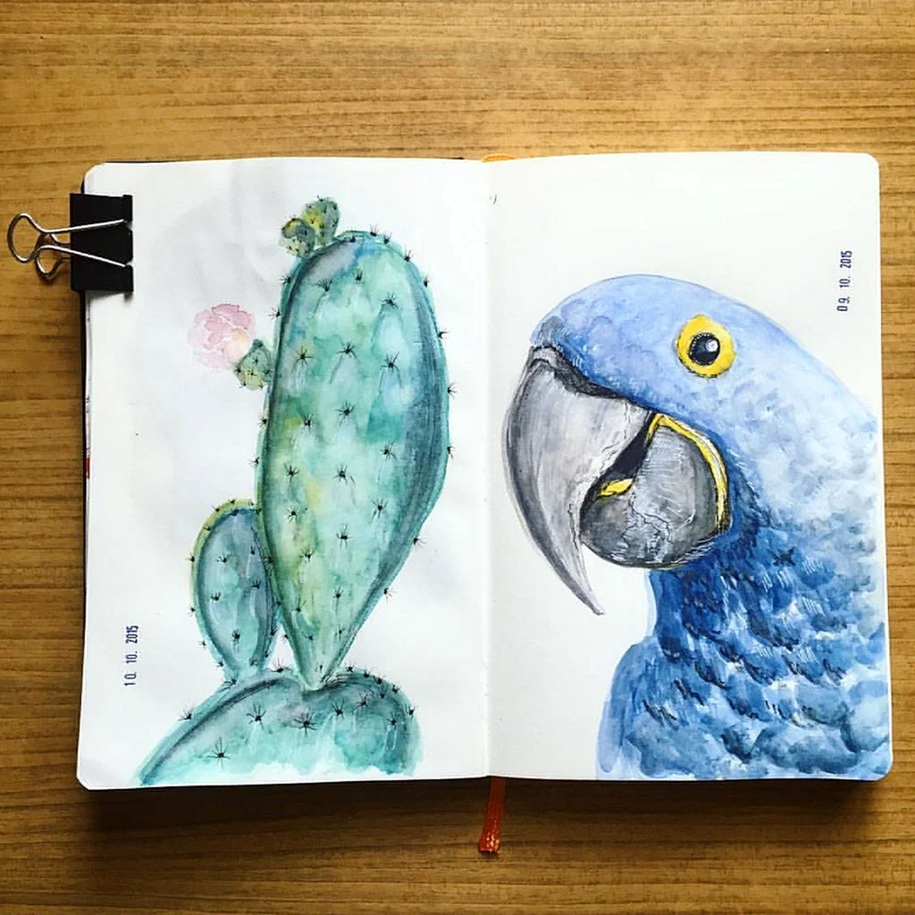 Рисунки для скетчбука