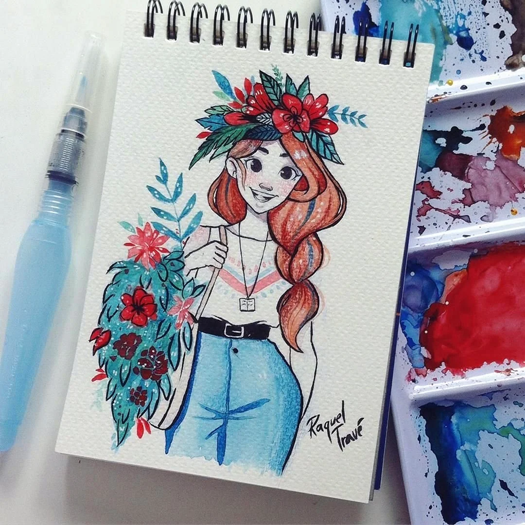 Рисунки для скетчбука
